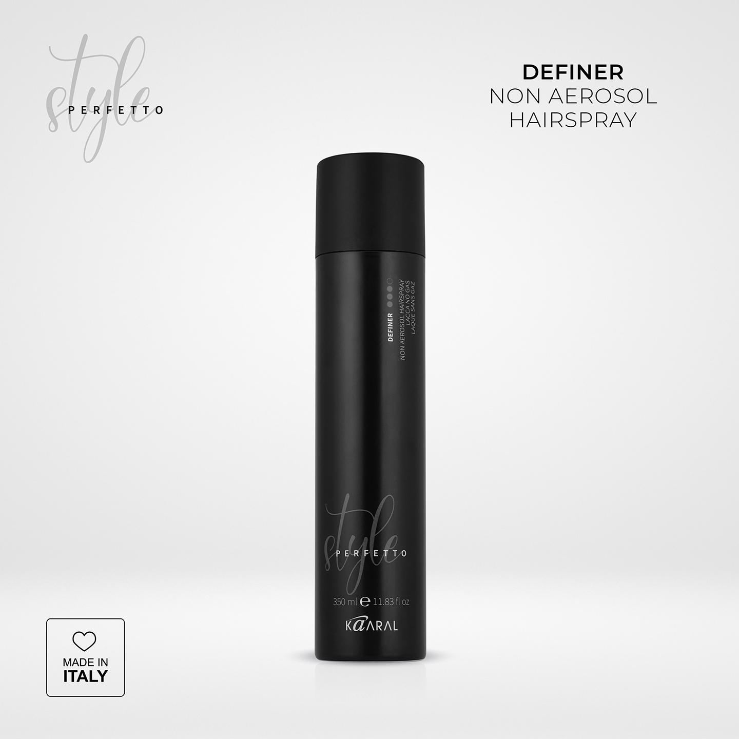 *STYLE PERFETTO Definer Extra Strong Hold Working No Aerosol Spray 350 ML